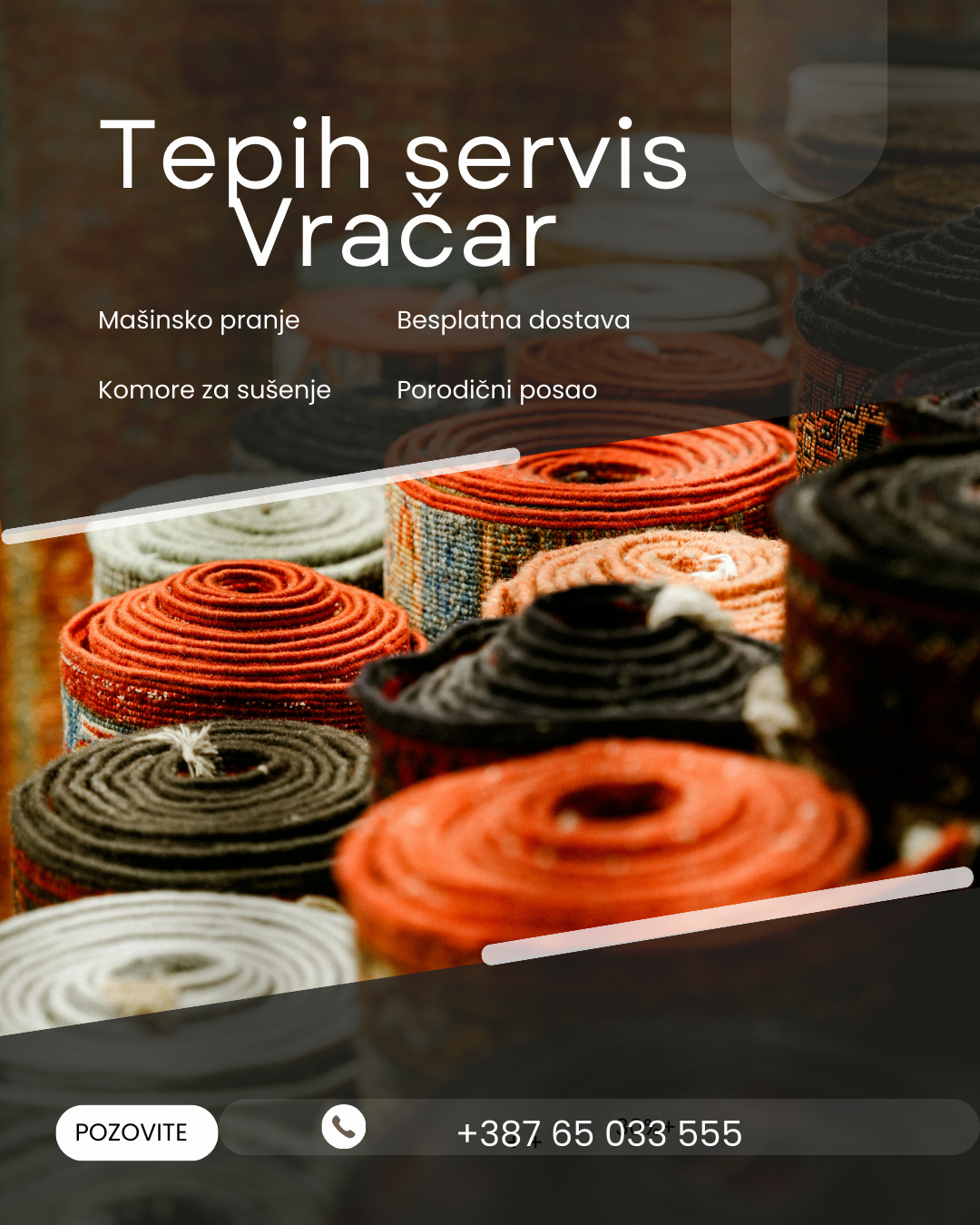Tepih poslije pranja